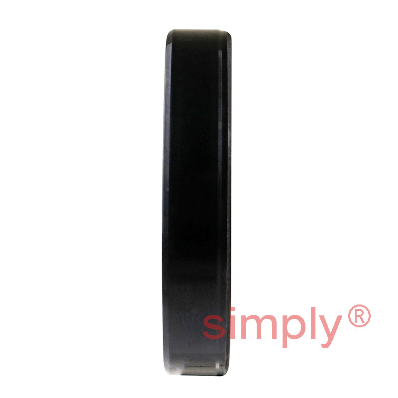 1.31x2x0.37 inch Nitrile Rubber Single Lip Rotary Shaft Oil Seal with Garter Spring R21 / SC Style