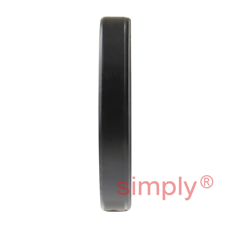 1.37x2.12x0.31 inch Nitrile Rubber Single Lip Rotary Shaft Oil Seal with Garter Spring R21 / SC