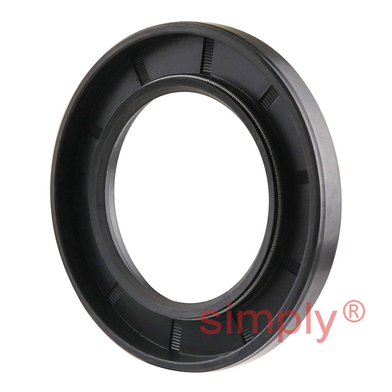 1.37x2.18x0.25 inch Nitrile Rubber Single Lip Rotary Shaft Oil Seal with Garter Spring R21 / SC