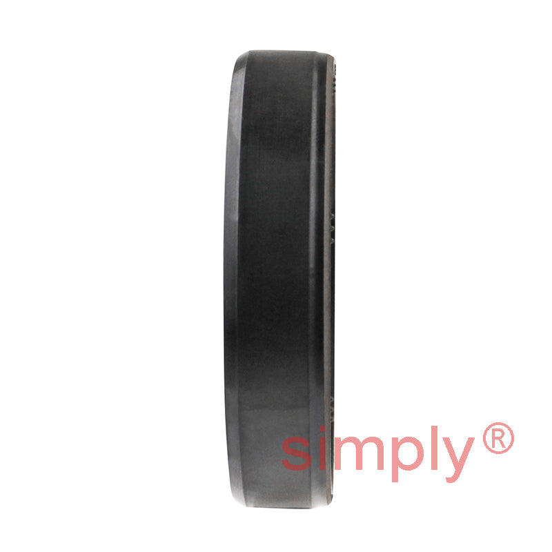 1.37x2.37x0.5 inch Nitrile Rubber Single Lip Rotary Shaft Oil Seal with Garter Spring R21 / SC