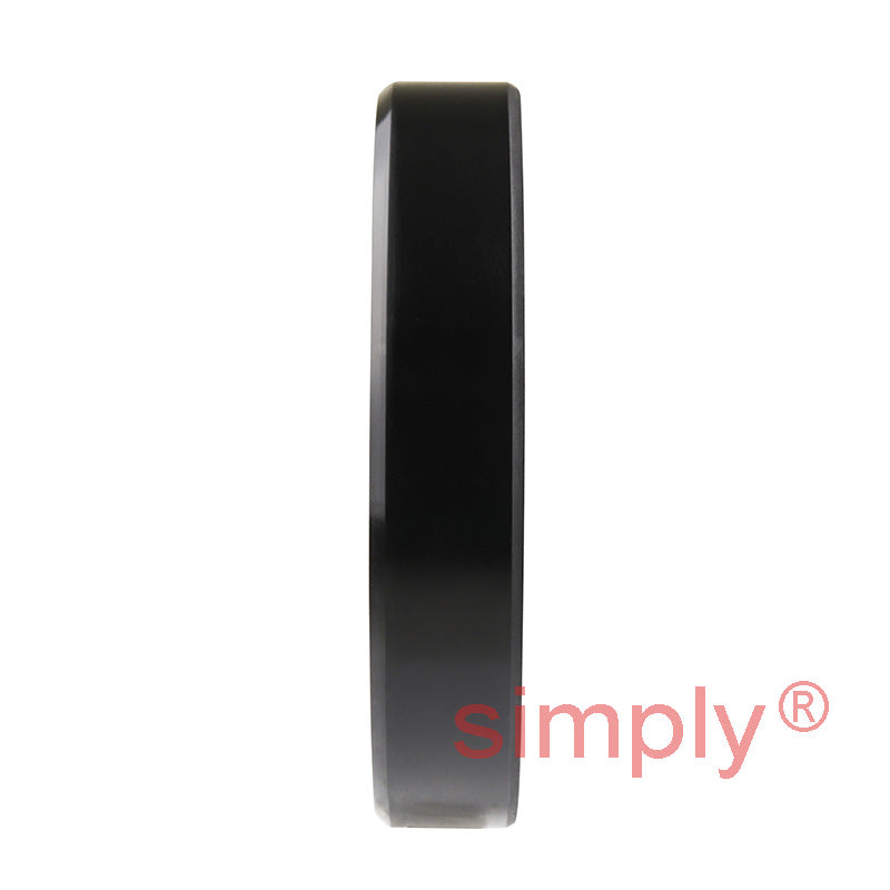 1.37x2.75x0.5 inch Nitrile Rubber Single Lip Rotary Shaft Oil Seal with Garter Spring R21 / SC Style