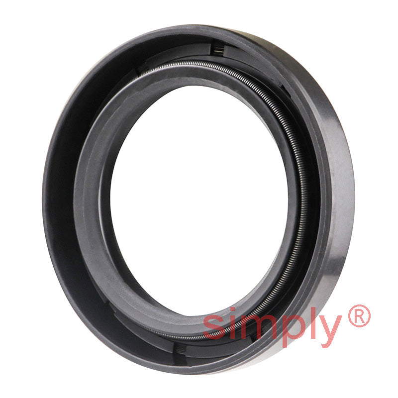 1.37x2x0.31 inch Nitrile Rubber Double Lip Rotary Shaft Oil Seal with Garter Spring R23 / TC Style