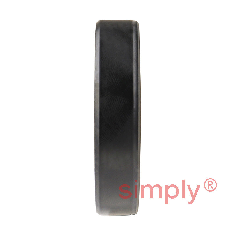 1.37x2x0.43 inch Nitrile Rubber Double Lip Rotary Shaft Oil Seal with Garter Spring R23 / TC Style
