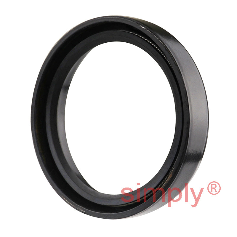 1.5x1.87x0.37 inch Nitrile Rubber Single Lip Rotary Shaft Oil Seal with Garter Spring R21 / SC