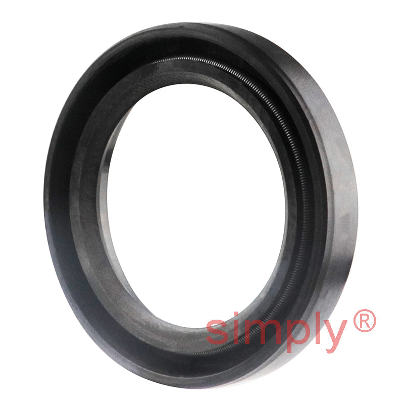 1.5x2.12x0.37 inch Nitrile Rubber Single Lip Rotary Shaft Oil Seal with Garter Spring R21 / SC