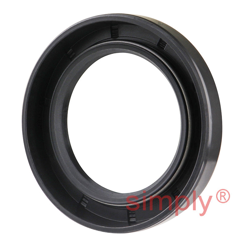 1.5x2.25x0.37 inch Nitrile Rubber Double Lip Rotary Shaft Oil Seal with Garter Spring R23 / TC Style