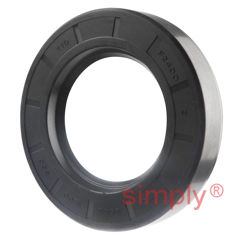 1.5x2.56x0.5 inch Nitrile Rubber Single Lip Rotary Shaft Oil Seal with Garter Spring R21 / SC Style