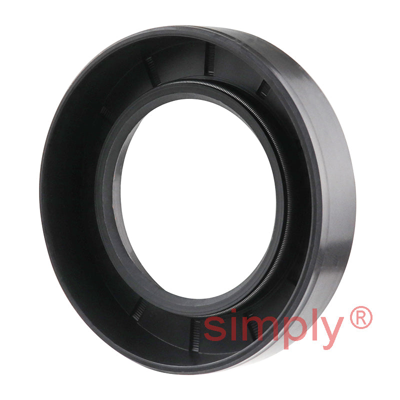 1.5x2.5x0.5 inch Nitrile Rubber Single Lip Rotary Shaft Oil Seal with Garter Spring R21 / SC Style