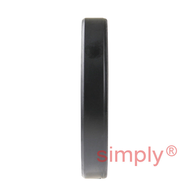 1.62x2.37x0.37 inch Nitrile Rubber Double Lip Rotary Shaft Oil Seal with Garter Spring R23 / TC Style
