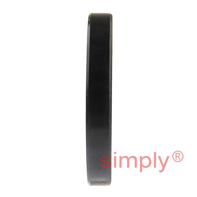 1.62x2.75x0.37 inch Nitrile Rubber Single Lip Rotary Shaft Oil Seal with Garter Spring R21 / SC