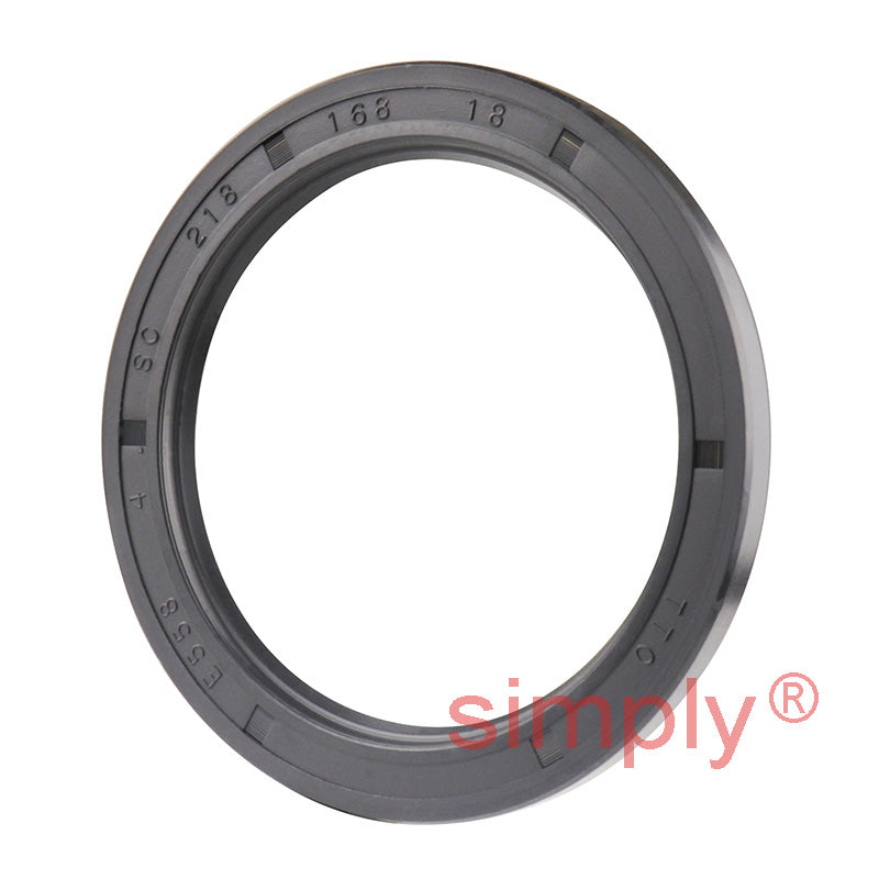 1.68x2.18x0.18 inch Nitrile Rubber Single Lip Rotary Shaft Oil Seal R21 / SC
