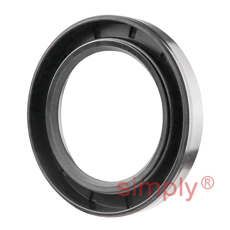 1.68x2.5x0.37 inch Nitrile Rubber Single Lip Rotary Shaft Oil Seal with Garter Spring R21 / SC