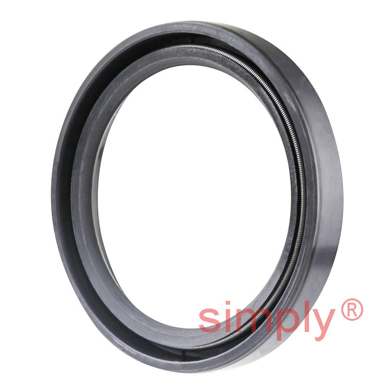 1.75x2.25x0.31 inch Nitrile Rubber Single Lip Rotary Shaft Oil Seal with Garter Spring R21 / SC