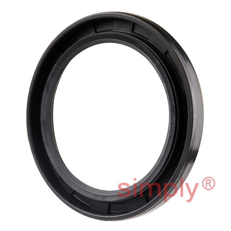 1.75x2.37x0.25 inch Nitrile Rubber Single Lip Rotary Shaft Oil Seal with Garter Spring R21 / SC