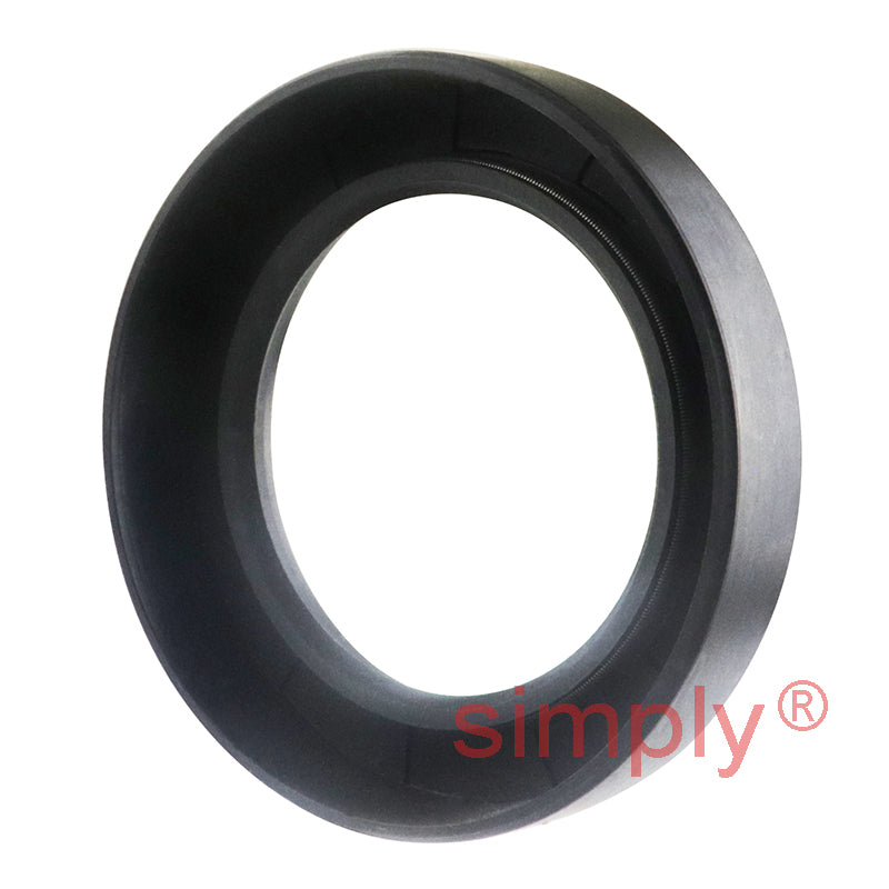 1.75x2.62x0.5 inch Nitrile Rubber Single Lip Rotary Shaft Oil Seal with Garter Spring R21 / SC