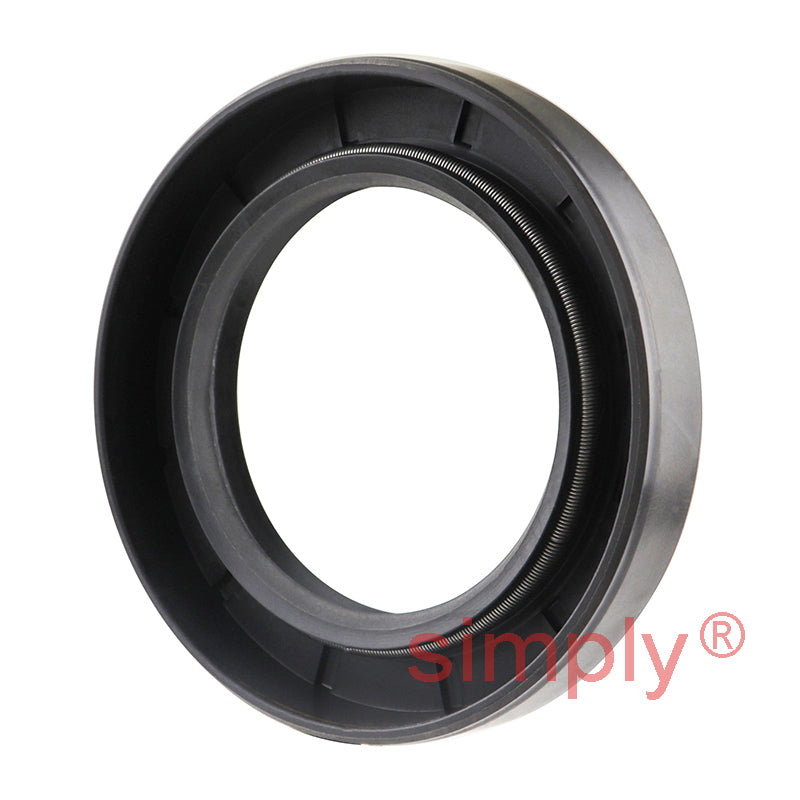 1.75x2.68x0.43 inch Nitrile Rubber Double Lip Rotary Shaft Oil Seal with Garter Spring R23 / TC Style
