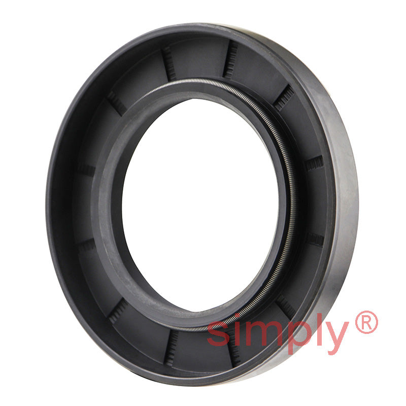 1.75x2.87x0.37 inch Nitrile Rubber Double Lip Rotary Shaft Oil Seal with Garter Spring R23 / TC Style