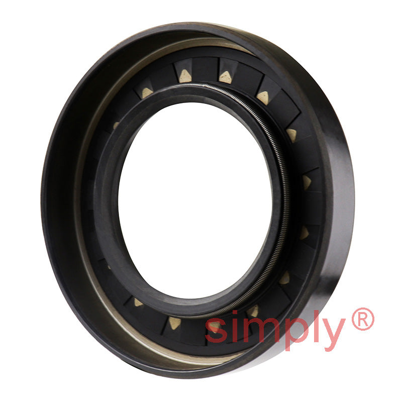 1.75x3x0.5 inch Nitrile Rubber Single Lip Rotary Shaft Oil Seal with Garter Spring R21 / SC