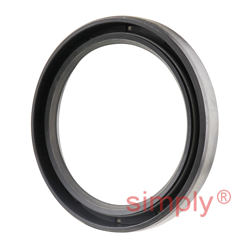 1.87x2.43x0.31 inch Nitrile Rubber Single Lip Rotary Shaft Oil Seal with Garter Spring R21 / SC