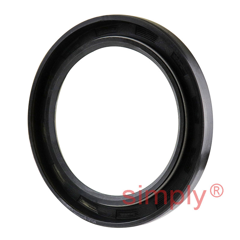 1.87x2.56x0.25 inch Nitrile Rubber Single Lip Rotary Shaft Oil Seal with Garter Spring R21 / SC Style