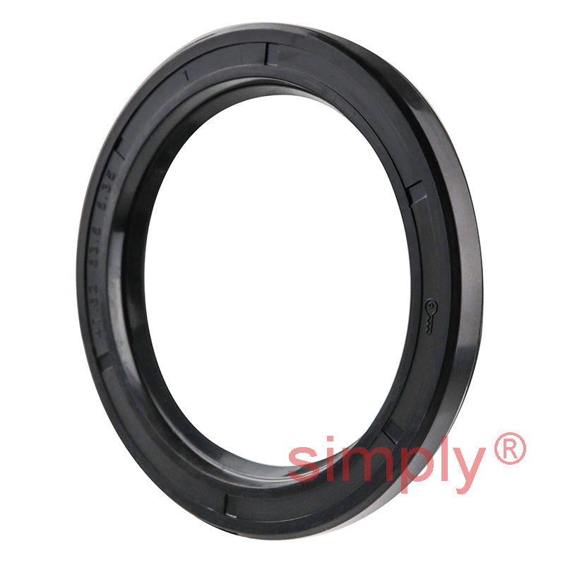 1.87x2.5x0.25 inch Nitrile Rubber Single Lip Rotary Shaft Oil Seal with Garter Spring R21 / SC