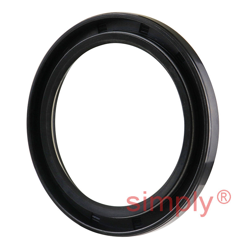 1.87x2.5x0.25 inch Nitrile Rubber Single Lip Rotary Shaft Oil Seal with Garter Spring R21 / SC
