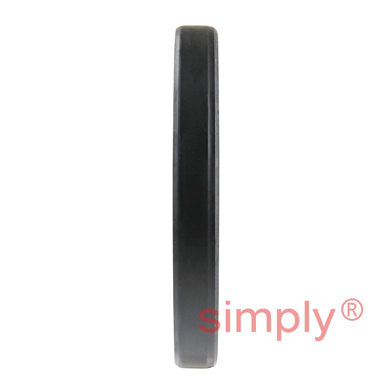 1.87x2.5x0.31 inch Nitrile Rubber Single Lip Rotary Shaft Oil Seal with Garter Spring R21 / SC