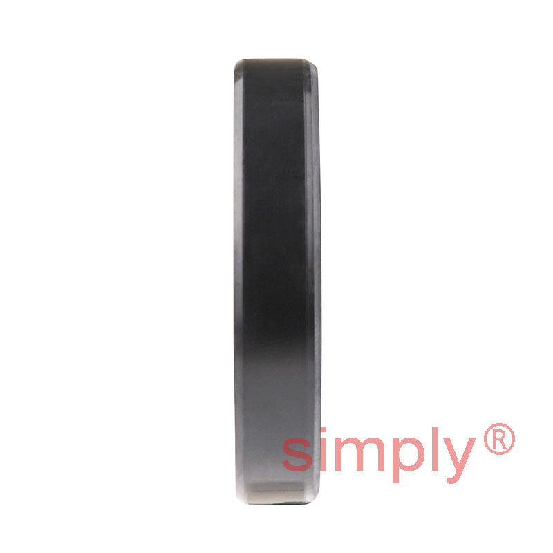 1.87x2.62x0.37 inch Nitrile Rubber Single Lip Rotary Shaft Oil Seal with Garter Spring R21 / SC Style