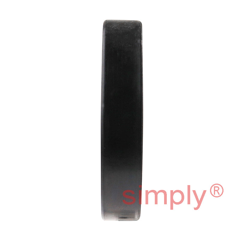 1.87x2.62x0.5 inch Nitrile Rubber Single Lip Rotary Shaft Oil Seal with Garter Spring R21 / SC