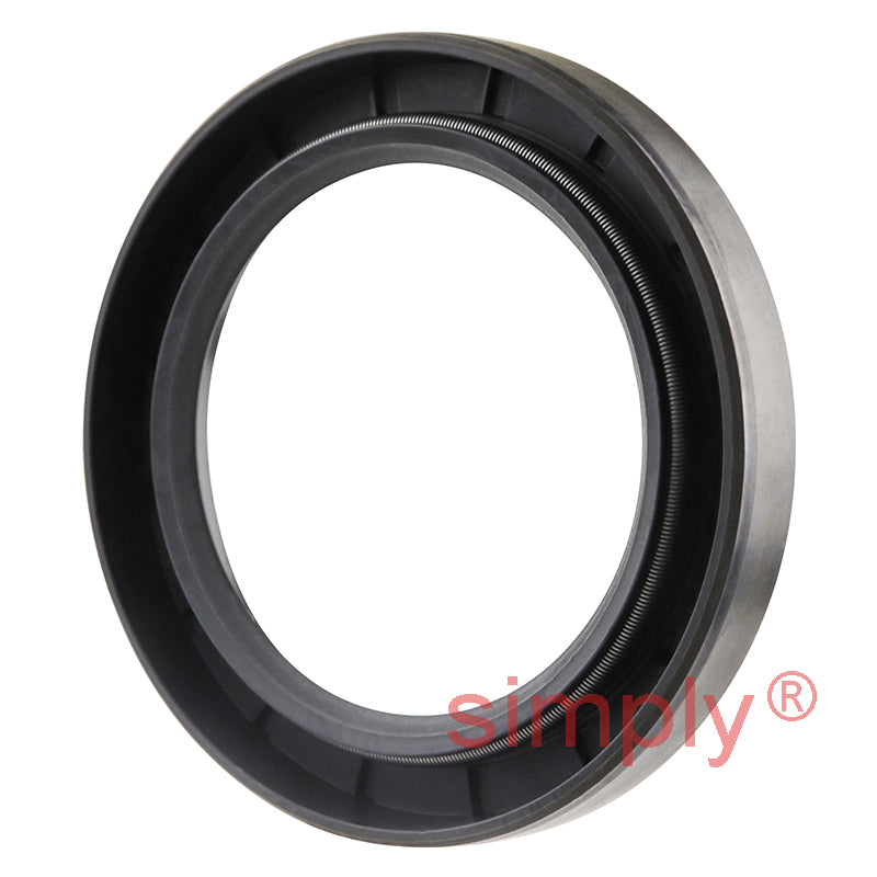 1.93x2.75x0.37 inch Nitrile Rubber Single Lip Rotary Shaft Oil Seal with Garter Spring R21 / SC