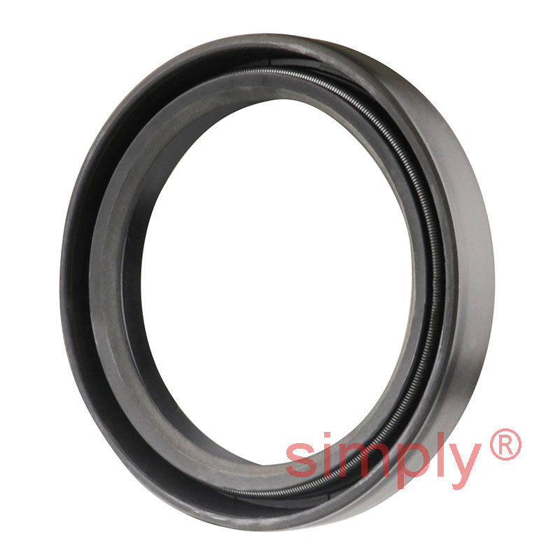1.9x2.5x0.37 inch Nitrile Rubber Double Lip Rotary Shaft Oil Seal with Garter Spring R23 / TC Style