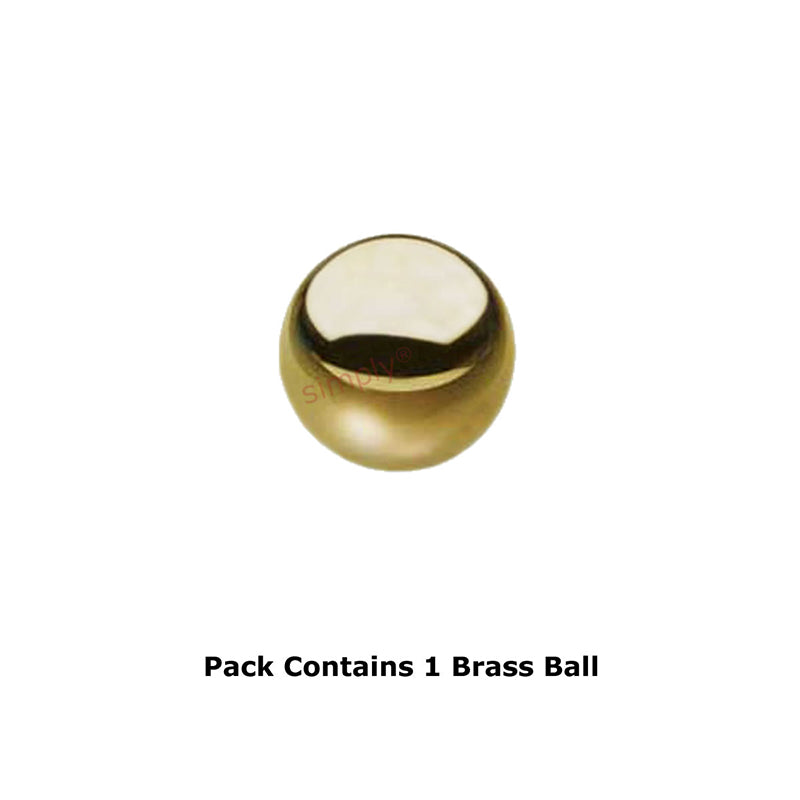 0.6mm Diameter Brass Ball