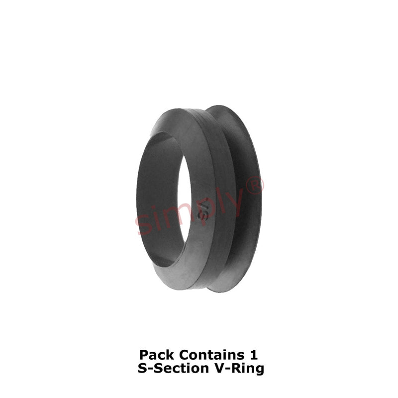 NAK VS90 Nitrile Rubber V-Ring Seal For Shafts 88-93mm - Allow 7-10 Days