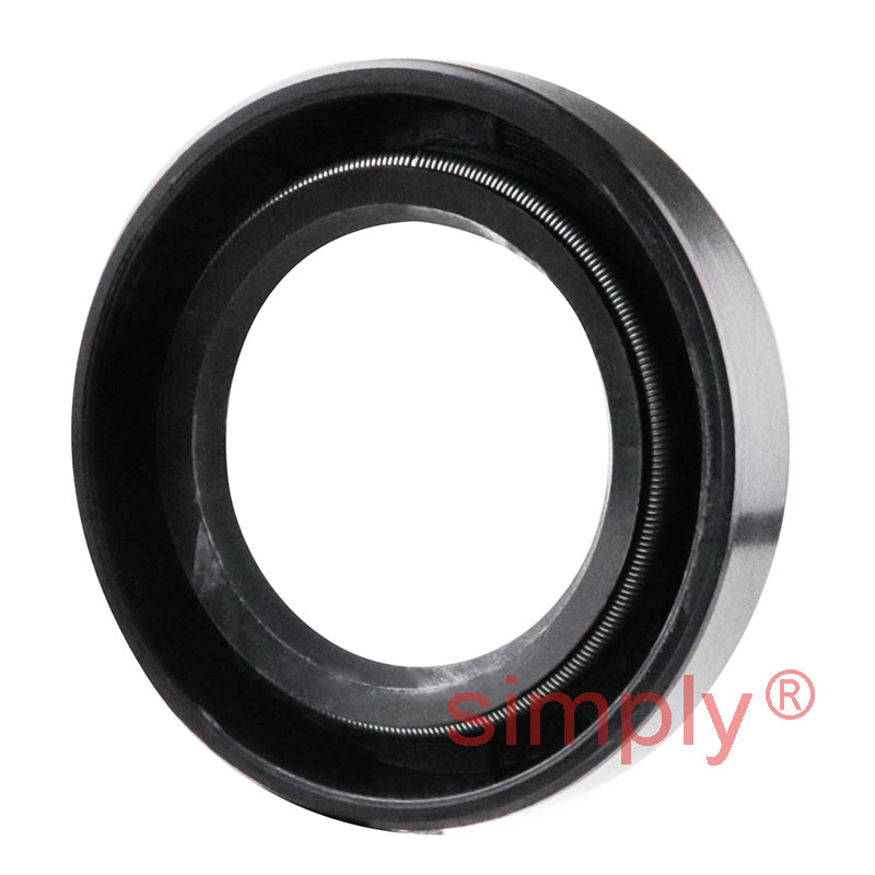 1x1.56x0.31 inch Nitrile Rubber Single Lip Rotary Shaft Oil Seal with Garter Spring R21 / SC