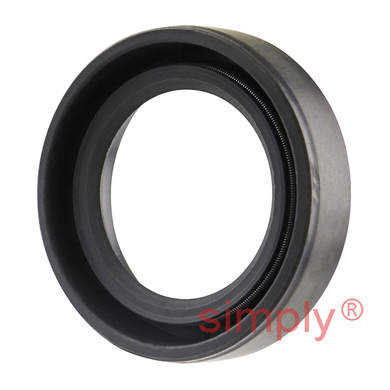 1x1.5x0.37 inch Nitrile Rubber Single Lip Rotary Shaft Oil Seal with Garter Spring R21 / SC