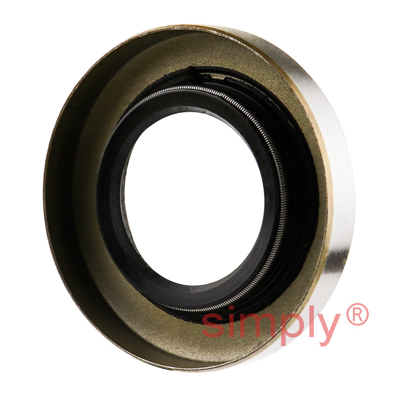 1x1.87x0.31 inch Nitrile Rubber Single Lip Rotary Shaft Oil Seal with Garter Spring R21 / SC
