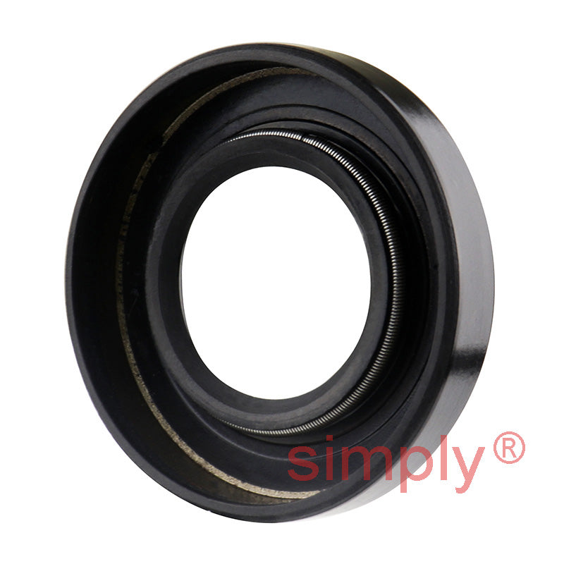 1x1.87x0.37 inch Nitrile Rubber Single Lip Rotary Shaft Oil Seal with Garter Spring R21 / SC