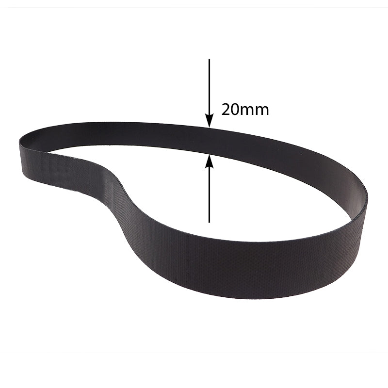 Transflat 740mm Long x 20mm Wide x 1mm Thick Flat Rubber Drive Belt