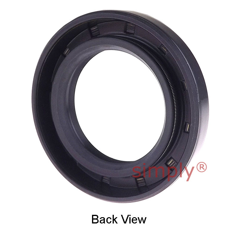 25x40x7mm Nitrile Rubber Double Lip Rotary Shaft Oil Seal with Garter Spring TC / R23