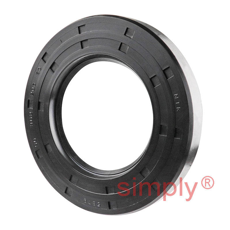 3.5x4.75x0.62 inch Nitrile Rubber Single Lip Rotary Shaft Oil Seal with Garter Spring R21 / SC