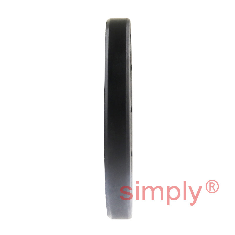 2.12x2.68x0.31 inch Nitrile Rubber Single Lip Rotary Shaft Oil Seal with Garter Spring R21 / SC