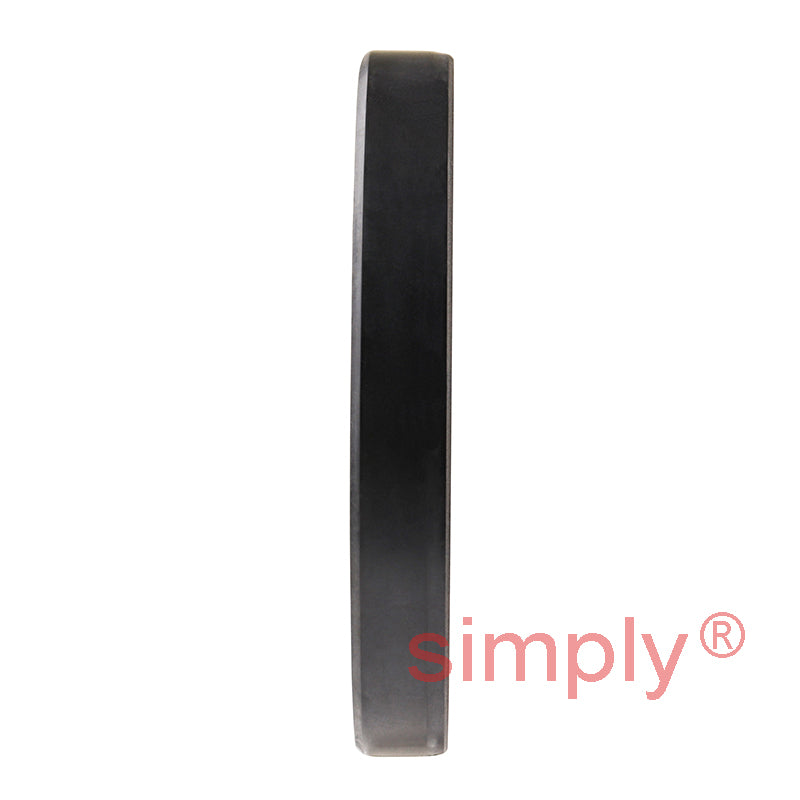 2.12x2.87x0.37 inch Nitrile Rubber Double Lip Rotary Shaft Oil Seal with Garter Spring R23 / TC Style