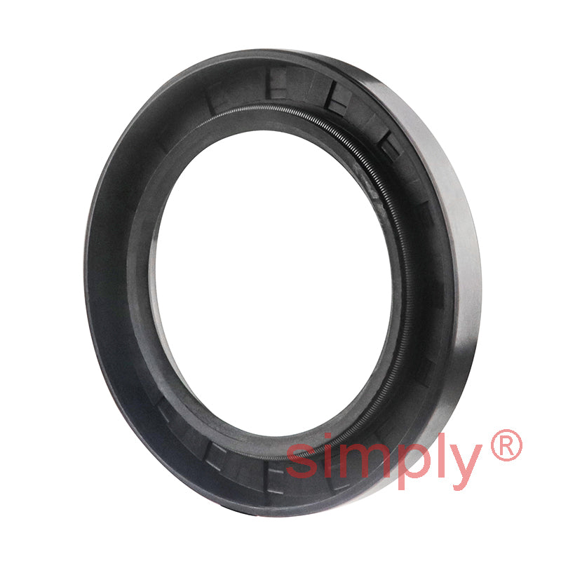 2.12x3.12x0.37 inch Nitrile Rubber Single Lip Rotary Shaft Oil Seal with Garter Spring R21 / SC