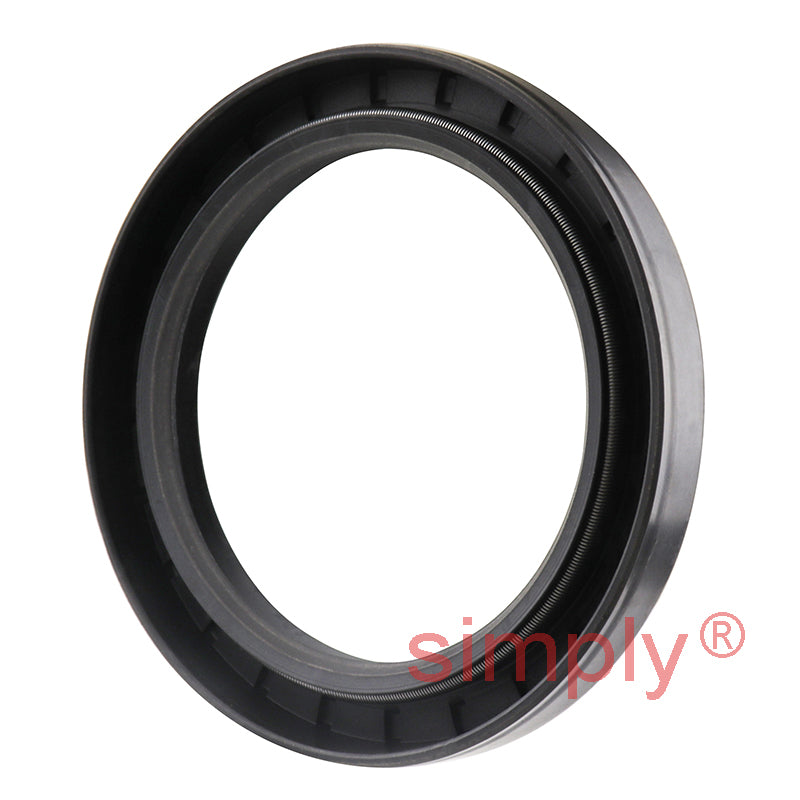 2.25x3.06x0.37 inch Nitrile Rubber Double Lip Rotary Shaft Oil Seal with Garter Spring R23 / TC Style