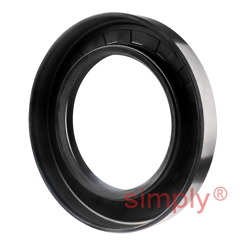 2.25x3.5x0.5 inch Nitrile Rubber Double Lip Rotary Shaft Oil Seal with Garter Spring R23 / TC Style