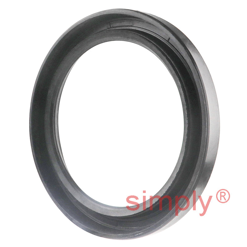2.37x3.12x0.37 inch Nitrile Rubber Single Lip Rotary Shaft Oil Seal with Garter Spring R21 / SC