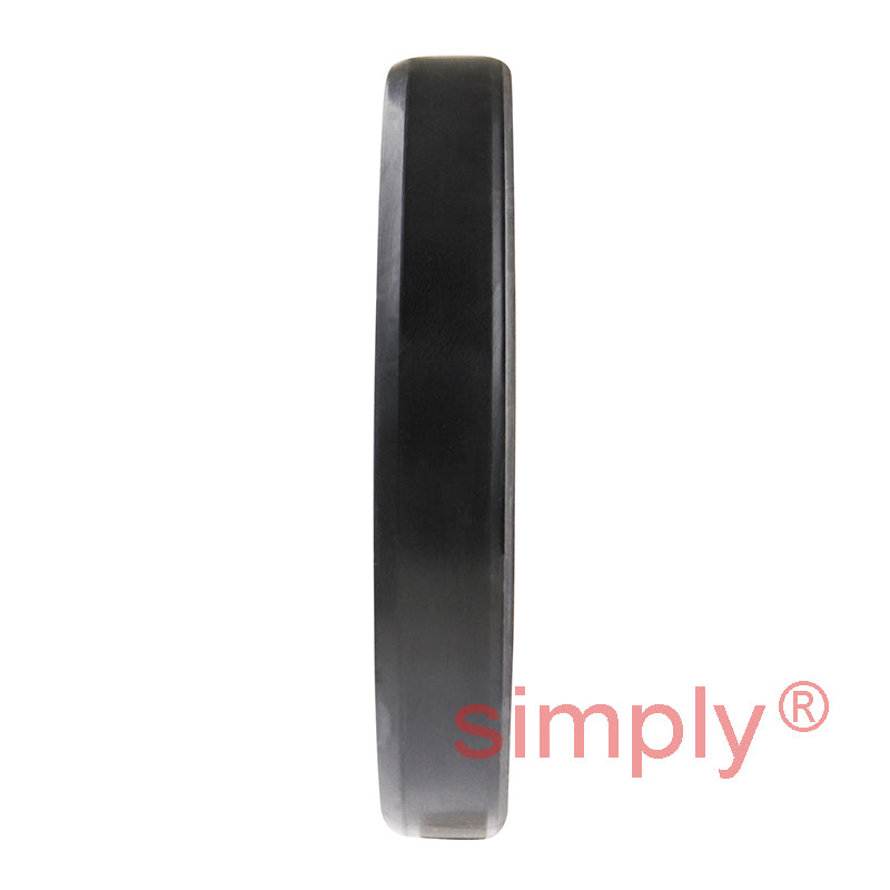2.37x3.25x0.5 inch Nitrile Rubber Single Lip Rotary Shaft Oil Seal with Garter Spring R21 / SC