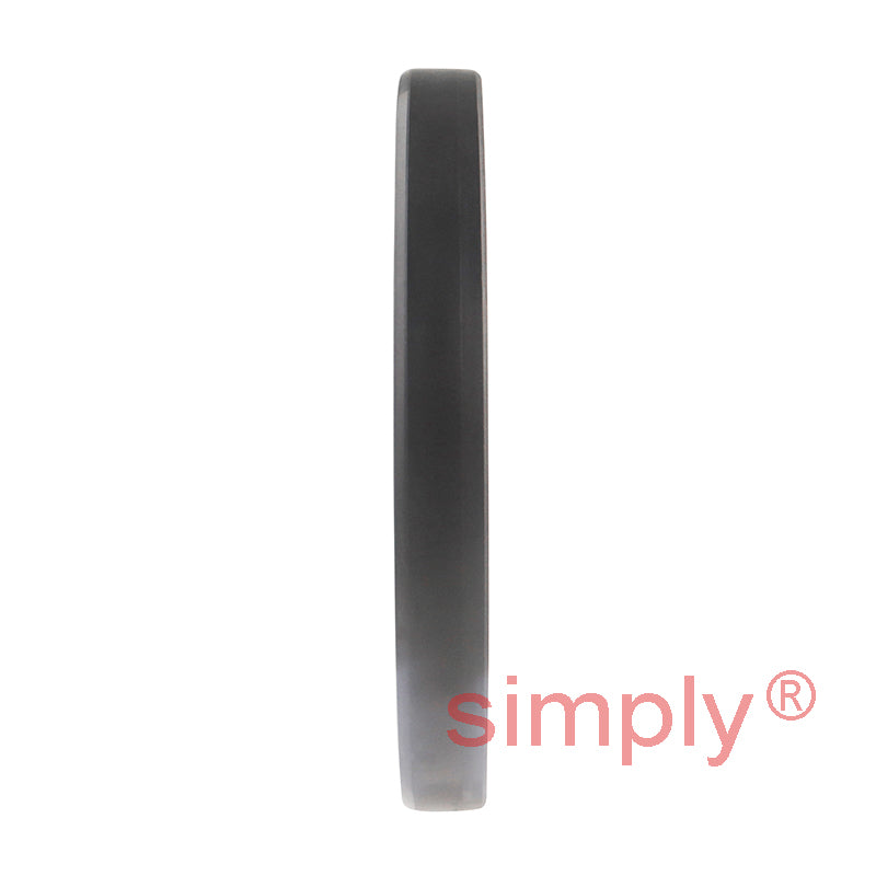 2.37x3.5x0.37 inch Nitrile Rubber Single Lip Rotary Shaft Oil Seal with Garter Spring R21 / SC Style