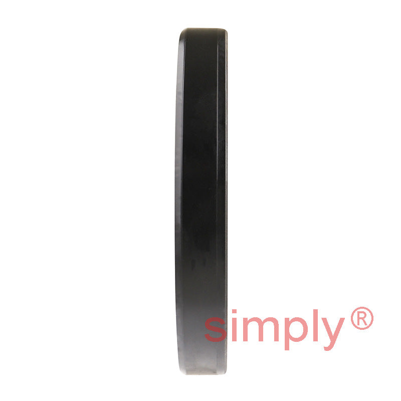 2.37x3.75x0.5 inch Nitrile Rubber Single Lip Rotary Shaft Oil Seal with Garter Spring R21 / SC