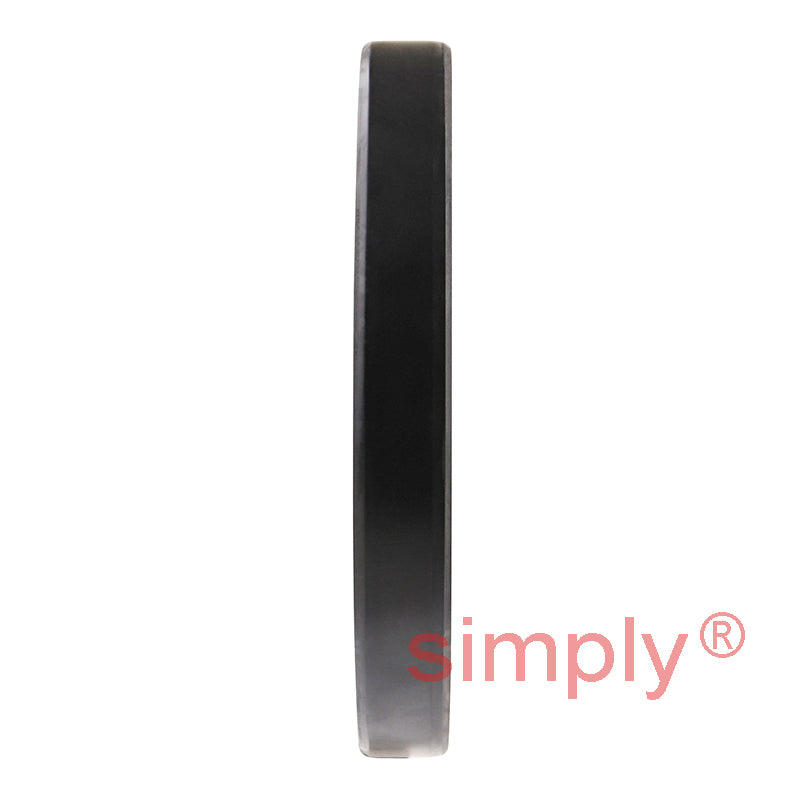 2.5x3.54x0.43 inch Nitrile Rubber Double Lip Rotary Shaft Oil Seal with Garter Spring R23 / TC Style